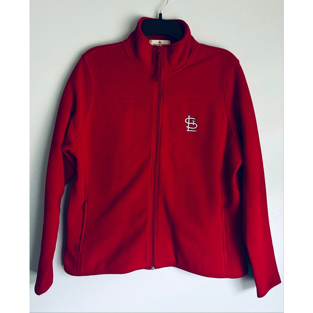 MLB St. Louis Cardinals Fleece Pullover Antigua Women's Medium